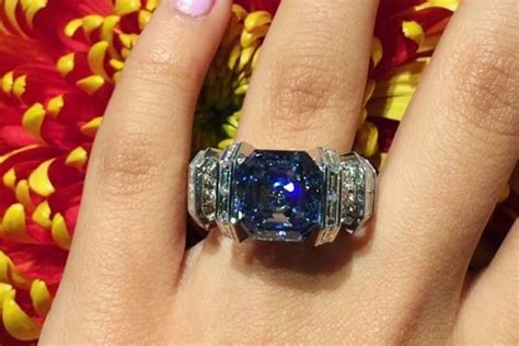 This stunning blue diamond ring could be yours for $25 million