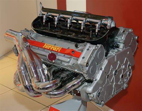 Ferrari Tipo 048 engine 1999 of the Ferrari F399 Photograph by Paul Fearn