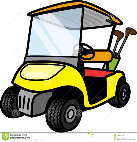 8+ Cartoon Golf Cart C... Golf Cart Clip Art | ClipartLook