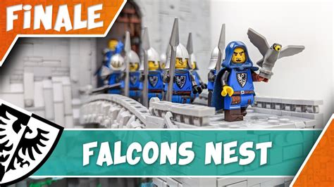 Building a Black Falcon Fortress | FINALE! | Lego Castle MOC - YouTube