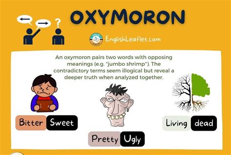 Oxymoron Examples in Poetry & Drama - EnglishLeaflet