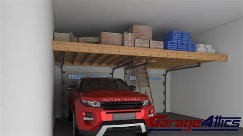 Garage Storage Ideas | Custom Overhead Storage Lofts & Wall Shelving