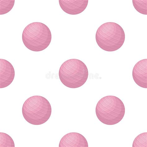 Pink Rubber Bouncy Ball for Exercises . Fitball for Fitness Stock ...