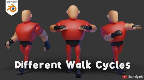 Walk Cycles - Animations - Blender Artists Community