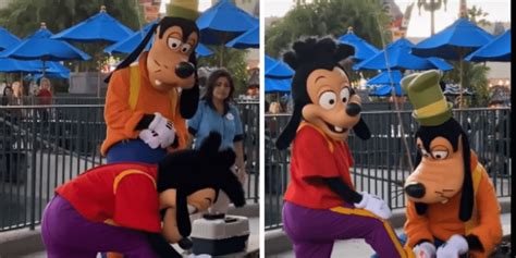 Goofy Displays His Awesome Dad Skills to Disney World Guests - Inside ...