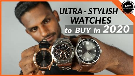 3 STYLISH WATCHES MEN should BUY in 2020 | Men's Fashion Tamil - YouTube