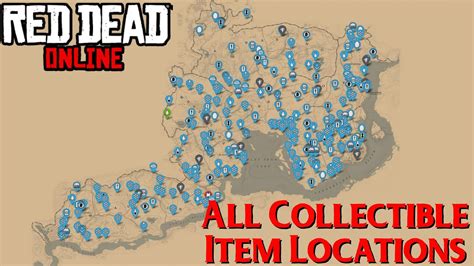 Red dead online interactive collector map