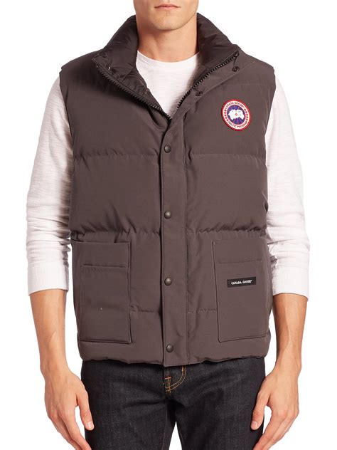 Lyst - Canada Goose Freestyle Puffer Vest in Gray for Men