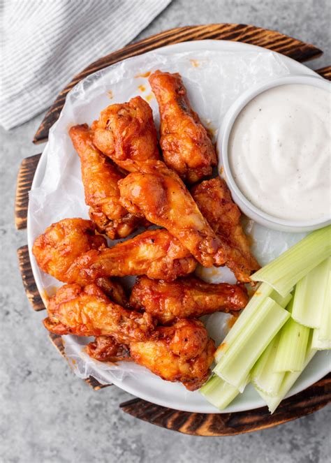 Crispy Baked Buffalo Chicken Wings | Gimme Delicious