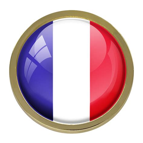 HIGH QUALITY METAL FRENCH BADGE (22mm) | RESIN FINISH | FAST Delivery ...