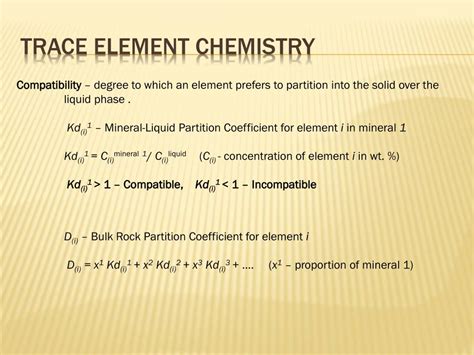 Definition Of Trace Elements - DEFINITION GHW