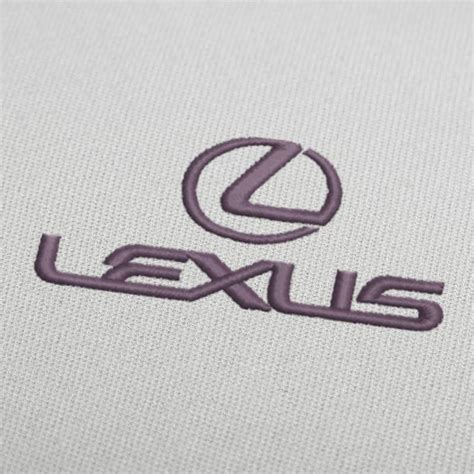 Lexus logo 2 Embroidery Design Download - EmbroideryDownload