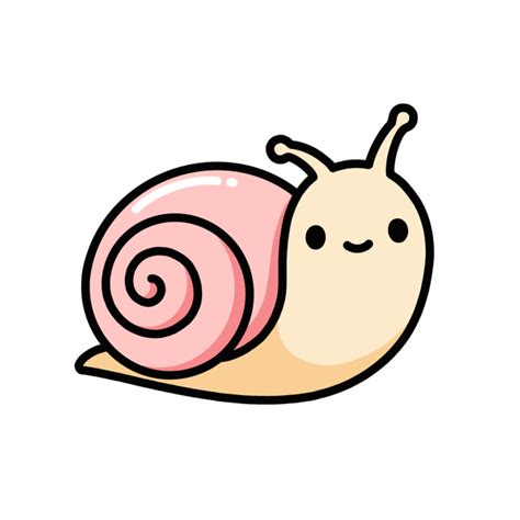 Cute Snail Drawings, Cute Easy Drawings, Cute Cartoon Drawings, Mini ...