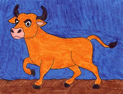 How to Draw an Ox · Art Projects for Kids