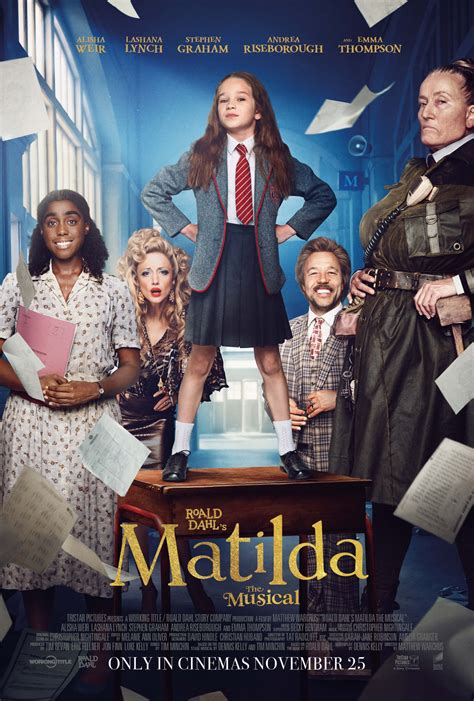 Matilda The Musical: character posters and images - Caution Spoilers