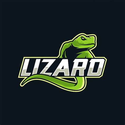 Premium Vector | Lizard logo