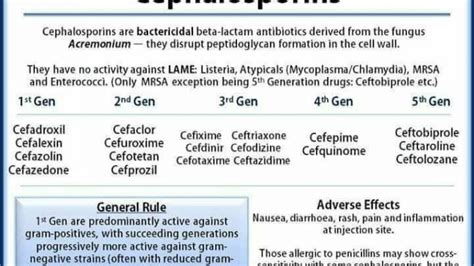 5th generation cephalosporins