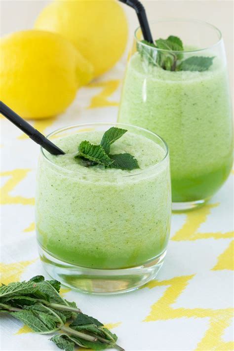 Mint Honeydew Smoothie (Vegan, GF, Dairy-free) | The Worktop | Recipe ...