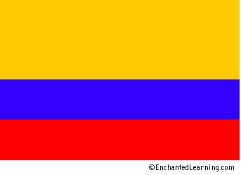 Colombia's Flag - EnchantedLearning.com