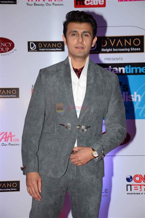 Sonu Nigam at HT Mumbai's Most Stylish Awards 2015 in Mumbai on 26th ...