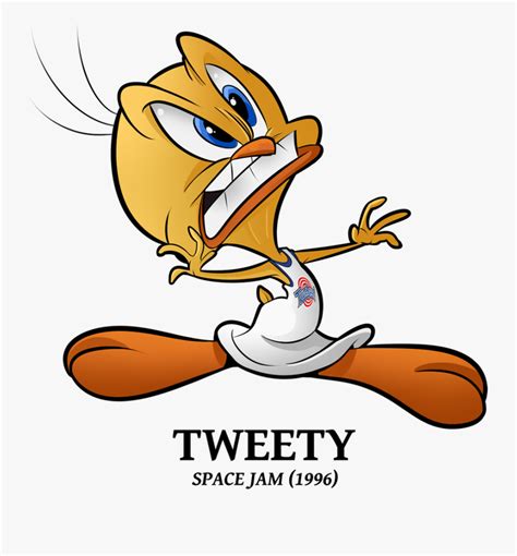 Tweety Space Jam Png , Free Transparent Clipart - ClipartKey