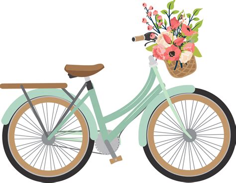 Pin by JD NASIT on illustrations(figure,flower and etc) | Bicycle ...