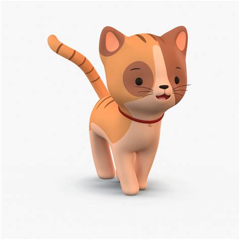 Cartoon Cat 3D Model $79 - .max .obj .fbx - Free3D