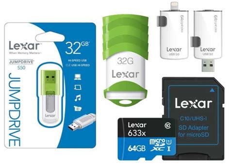 Lexar Flash Drives And Removable Storage Discounted By Micron - Geeky ...