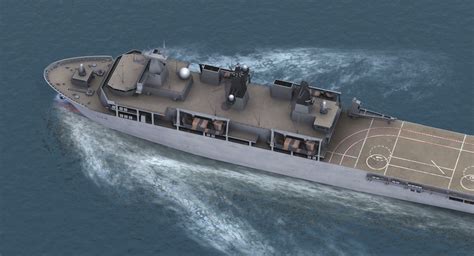 HMS Albion 3D Model $199 - .3dm .3ds .cob .dwg .fbx .flt .obj .wrl .x ...