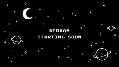 ANIMATED Space Explorer Twitch Screens Stream Starting Soon Be Right ...