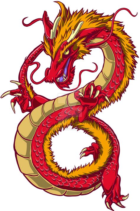 Red Chinese Dragon - ClipArt Best