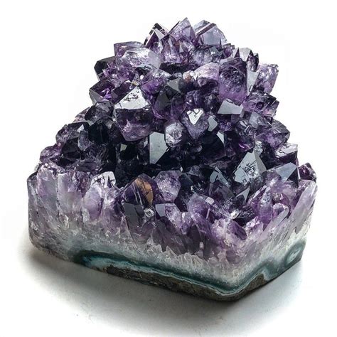 Astro Gallery of Gems Amethyst Flower Cluster on Matrix | Perigold ...