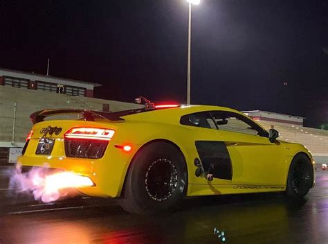 Twin-Turbocharged Audi R8 with Over 3,000HP Sets New Quarter Mile ...