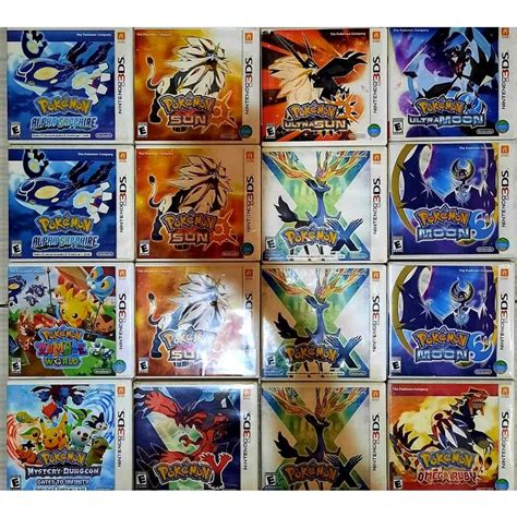 Pokemon Games Nintendo 3DS US•Sun•Moon•Alpha Sapphire•Omega Ruby•Ultra ...