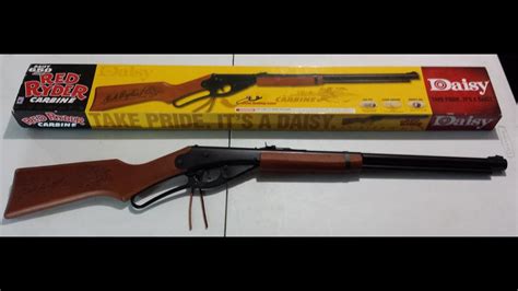 Daisy Red Ryder Rifle BB Gun Unboxing the 1938B 2011 version - YouTube