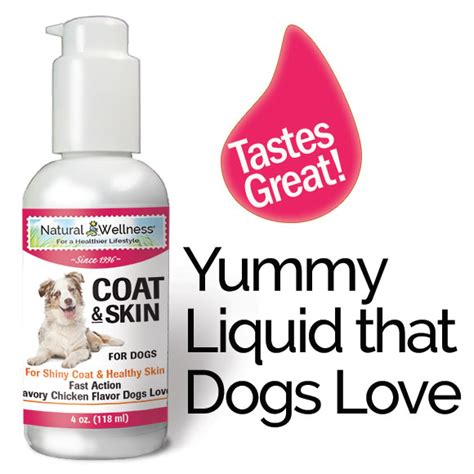 Dog Coat Supplement: Coat & Skin For Dogs - Natural Wellness