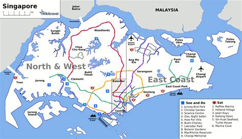 About Singapore City MRT Tourism Map and Holidays: Detail Singapore ...