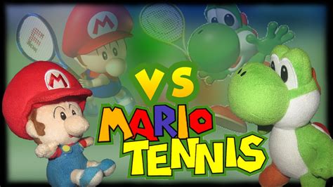 ABM: Baby Mario Vs Yoshi on Mario Tennis 64 Gameplay!! (HD 720p 60fps ...