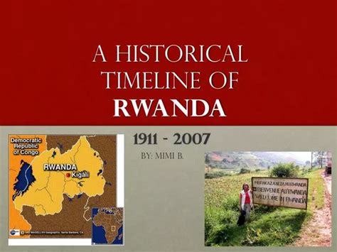 PPT - A historical timeline of Rwanda PowerPoint Presentation, free ...