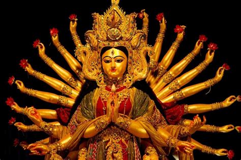 Maa Durga Murti, done in the style of Avalokiteshvara : hinduism