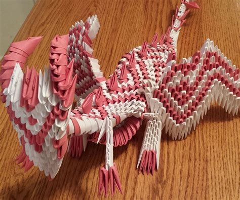 3D Origami Ultimate Dragon | How to make origami, Origami dragon, Origami