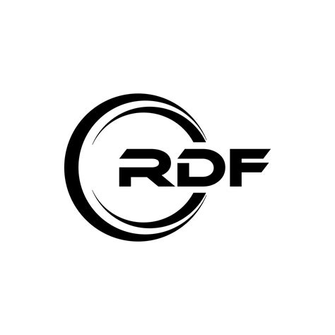 RDF Logo Design, Inspiration for a Unique Identity. Modern Elegance and ...