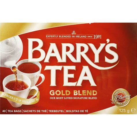 Barrys Gold Blend Tea 40's 125g | Woolworths