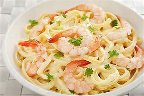 Low Sodium Pasta & Shrimp Alfredo for 2 - Skip The Salt - Low Sodium ...