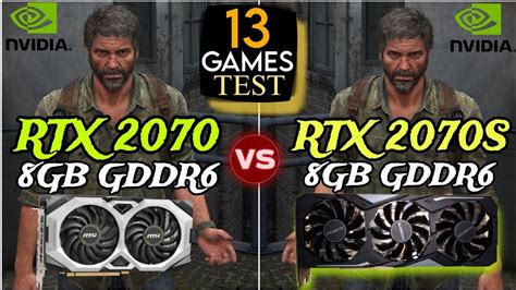 RTX 2070 vs RTX 2070 Super || Test In 13 Games || Both Are Not A Bad ...