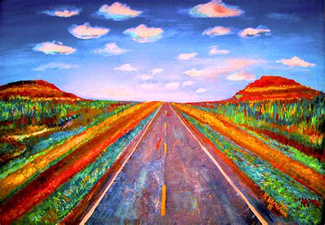 Road Painting at PaintingValley.com | Explore collection of Road Painting