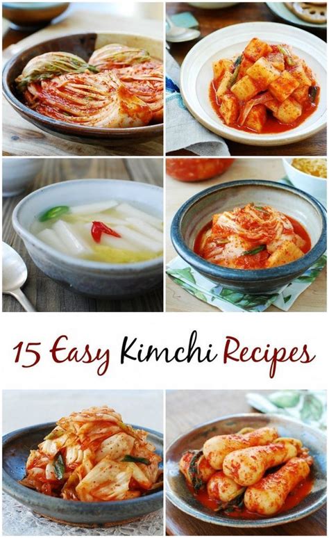 15 Easy Kimchi Recipes | Korean Bapsang | Bloglovin’ Kimchi Recipe Easy ...