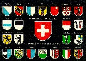 Swiss Canton Flags