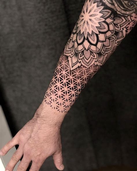 Tattoo Pattern Gallery | Geometric sleeve tattoo, Mandala tattoo sleeve ...