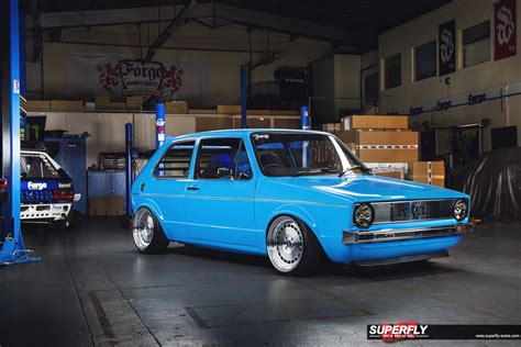 FORGE MOTORSPORTS VOLKSWAGEN MK1 GOLF…BLUE THUNDER